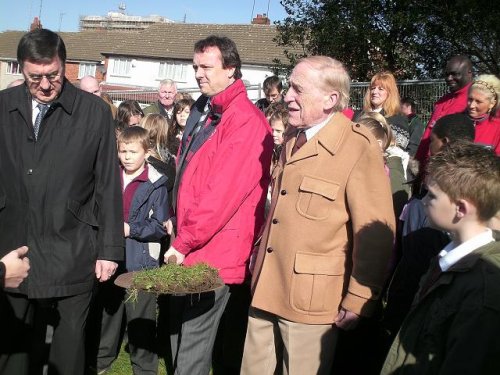 Turning of first soil