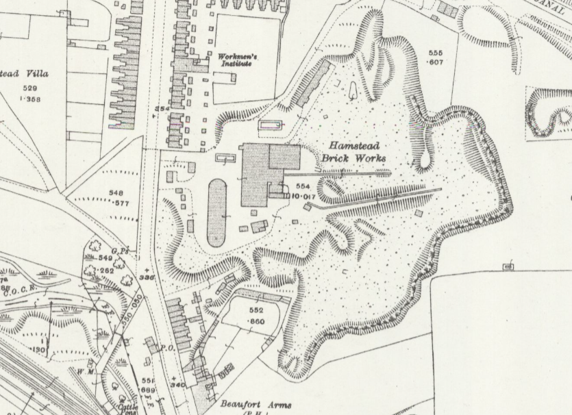 1917 Map Hamstead